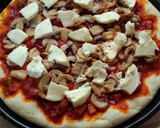 Foto del paso 4 de la receta: Pizza de champiñones
