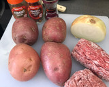 Foto del paso 1 de la receta: Patatas rellenas de carne al horno