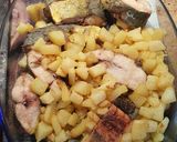 Foto del paso 3 de la receta: Llampuga con pimientos a la Mallorquina (en actifry 2 en 1)