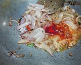 A picture of step 4 of Corn Biryani.
