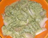 A picture of step 4 of Afghani chicken kebab.