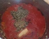 Paradicsomszószban sült mozzarella recept fázis 2 fotója