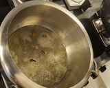 A picture of step 1 of Meva rice (jaggery) (dry fruits rice).