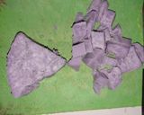 Foto langkah ke 3 dari resep Es krim ubi ungu.