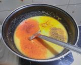 A picture of step 7 of Drumstick curry.