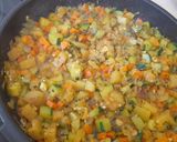 Foto del paso 4 de la receta Gratinado de garbanzos y verdura