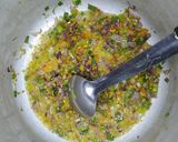 A picture of step 6 of Nigerian fried rice.