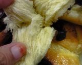 Foto langkah ke 9 dari resep Roti kismis coklat Bahan super simple.