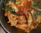 Foto langkah ke 3 dari resep Oseng pedas Ceker + sayap.