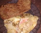 Foto del paso 7 de la receta: Milanesa con papas a la crema 😋