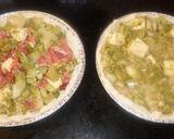 Foto del paso 6 de la receta: Tarta de brócoli y puerro con y sin jamón crudo