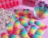 Foto langkah ke 9 dari resep Lidah kucing Rainbow.