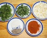 A picture of step 2 of Roasted vegetables with fresh herbs.