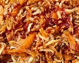Foto langkah ke 3 dari resep Sambal Ubi Rambat dan Teri Medan.