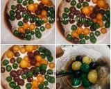 Foto langkah ke 6 dari resep Candil Singkong Rainbow.