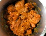 A picture of step 1 of Tala Hua Gosht (Mutton Fry - Hyderabadi style).