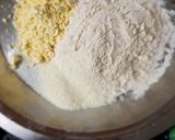 A picture of step 1 of Masala saunf puri.