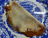 Foto del paso 3 de la receta: Panqueque quemado (pañuelo de dulce de leche)