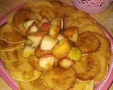 صورة لخطوة 1 من وصفة بانكيك بصوص التفاح والزبدة 🍶🍶