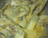A picture of step 5 of Fish Curry.
