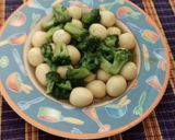 Foto langkah ke 2 dari resep Tumis brokoli telur puyuh.