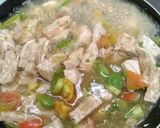 Foto langkah ke 4 dari resep Menu diet: ayam tempe cabe ijo.