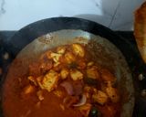 A picture of step 6 of Kadhai Paneer.