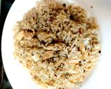 A picture of step 5 of My Salt + Pepper Seasoned Chicken Fried Rice 😋.
