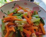 Foto langkah ke 3 dari resep Tumis Wortel Labu Siam.