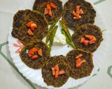 A picture of step 4 of Peas Mini Cheela.