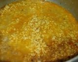 A picture of step 4 of Tarka Daal mash.