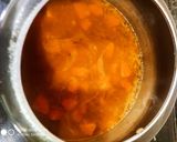 A picture of step 3 of Moong Dal Khichdi.