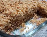 Foto del paso 4 de la receta: Tarta de coco integral con dulce de leche y pasta de maní