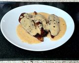 A picture of step 8 of My Spicy Chicken with spicy Cheese Sauce 🥰 #mainmeal.
