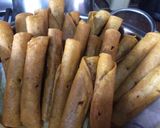 A picture of step 5 of Chorizo and Potato Flautas, Easy and Quick.