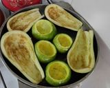 Foto del paso 1 de la receta: Zapallitos y berenjenas rellenos