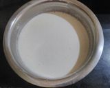 A picture of step 2 of Falahari dosa (Navratri special).