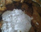 A picture of step 3 of Coconut chicken curry.