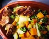 Foto do passo 2 de Rojões no forno com legumes