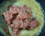 A picture of step 3 of Chicken yakhni pulao.