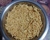 A picture of step 5 of Tikki chaat.