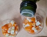 Foto del paso 4 de la receta: Copitas de kinotos y queso tipo Feta 🐐 Shots de kumquat y queso estilo griego Feta de cabra 🐐