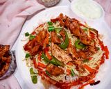 A picture of step 6 of Singaporean rice in desi style.
