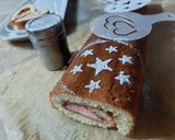 Une image de l'étape 16 de Bûche vanille fraises ☕.