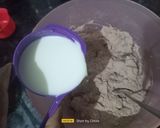 A picture of step 4 of Double Chocolate Muffins.
