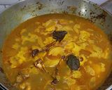 A picture of step 4 of Pumpkin and Chickpea Curry (with Mustard Spices).