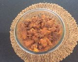 A picture of step 5 of Petha with Urad daal Wadian.