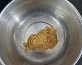 A picture of step 4 of Chatpata kand(purple yam).