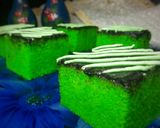 Foto langkah ke 8 dari resep Brownies Kukus Pandan(Ny.Liem).