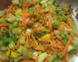 Foto del paso 12 de la receta: Plumitas guisadas con vegetales